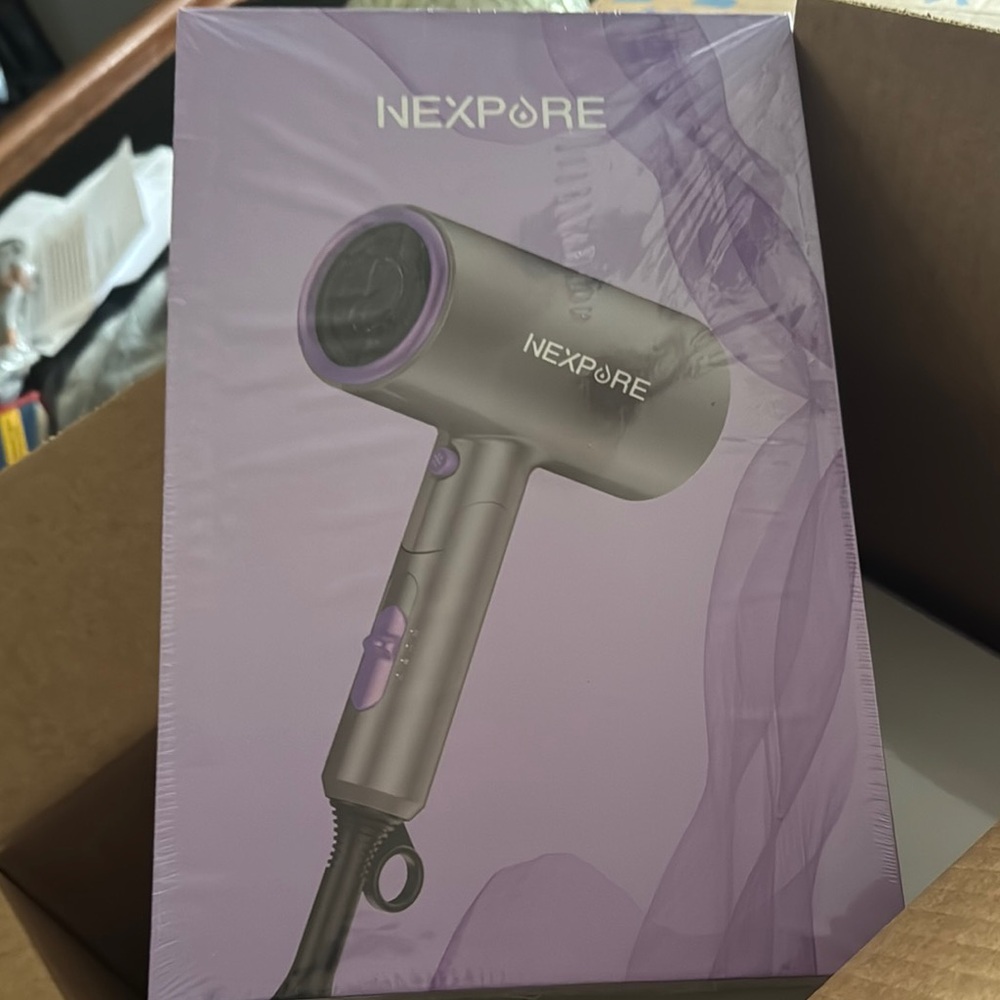 Purple Hair Dryer